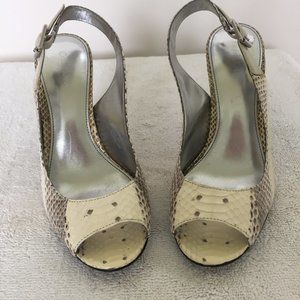 Calvin Klein sling backs